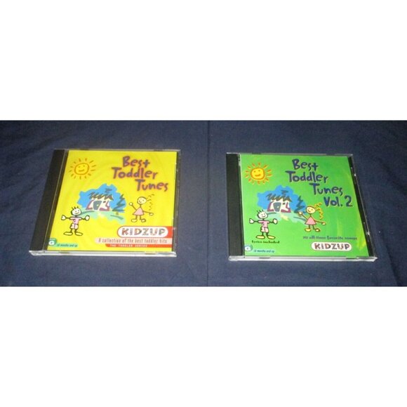 Toddler Tunes Volume 1 & 2 (CD, 2001, 2 Discs, Kidzup Productions) - Picture 4 of 6
